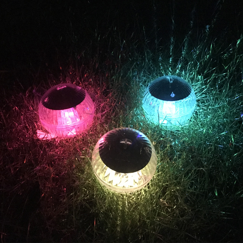 Solar Led Garden Spheres - Waterproof Solar Lights For Outdoor Decoration And Pond Lighting