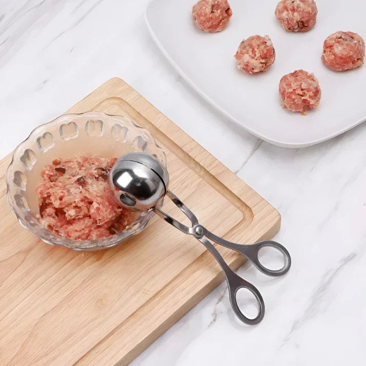 Stainless Steel Meatball Shaper - Meatball Tongs for Perfect Meatballs